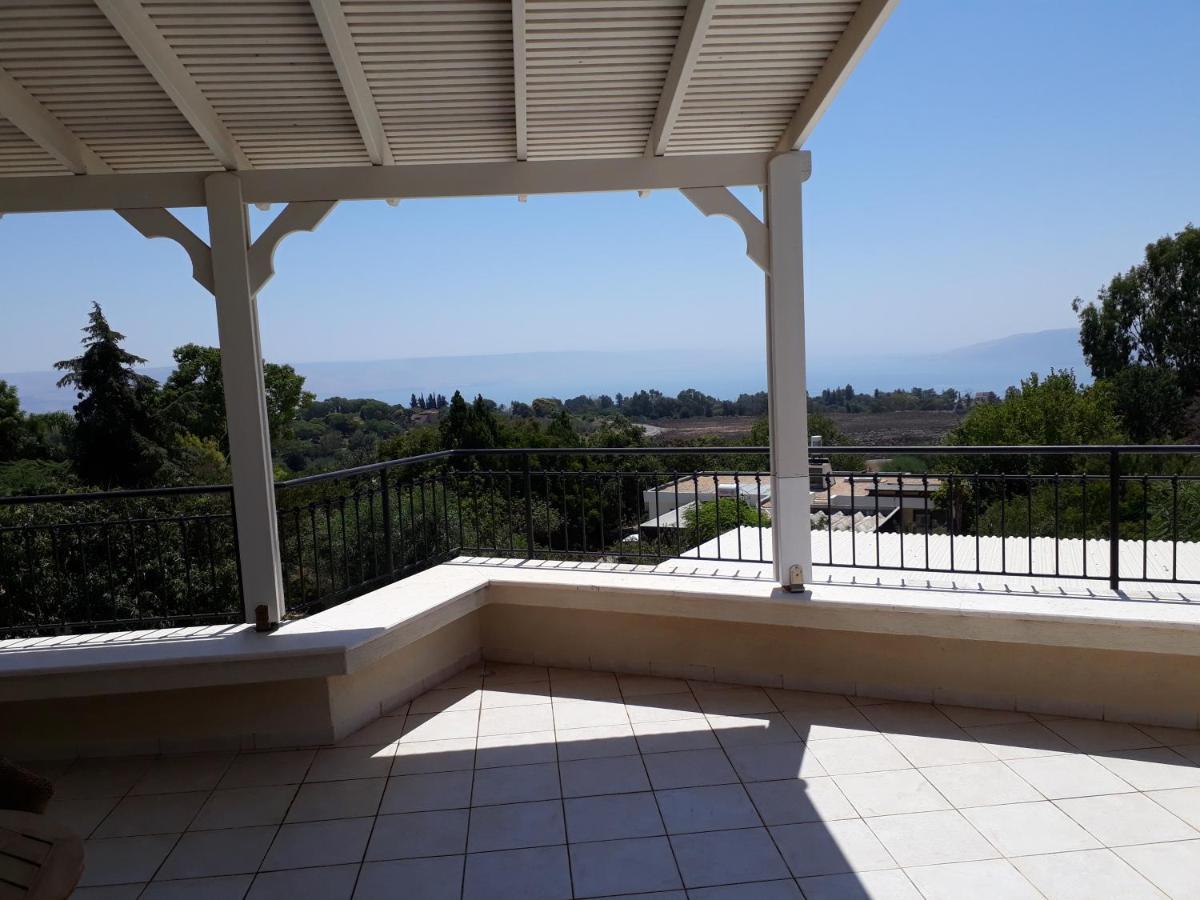 Ferienwohnung למרפסת La Balcona Chorazim Exterior foto