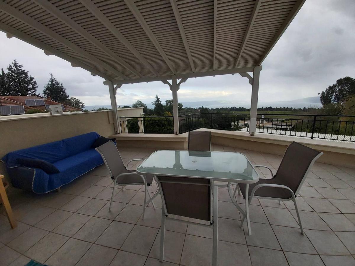 Ferienwohnung למרפסת La Balcona Chorazim Exterior foto