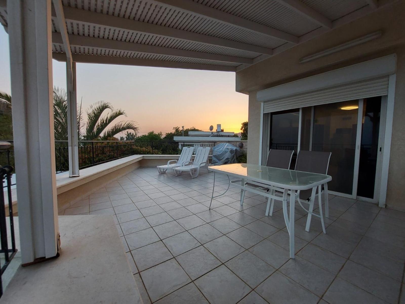 Ferienwohnung למרפסת La Balcona Chorazim Zimmer foto