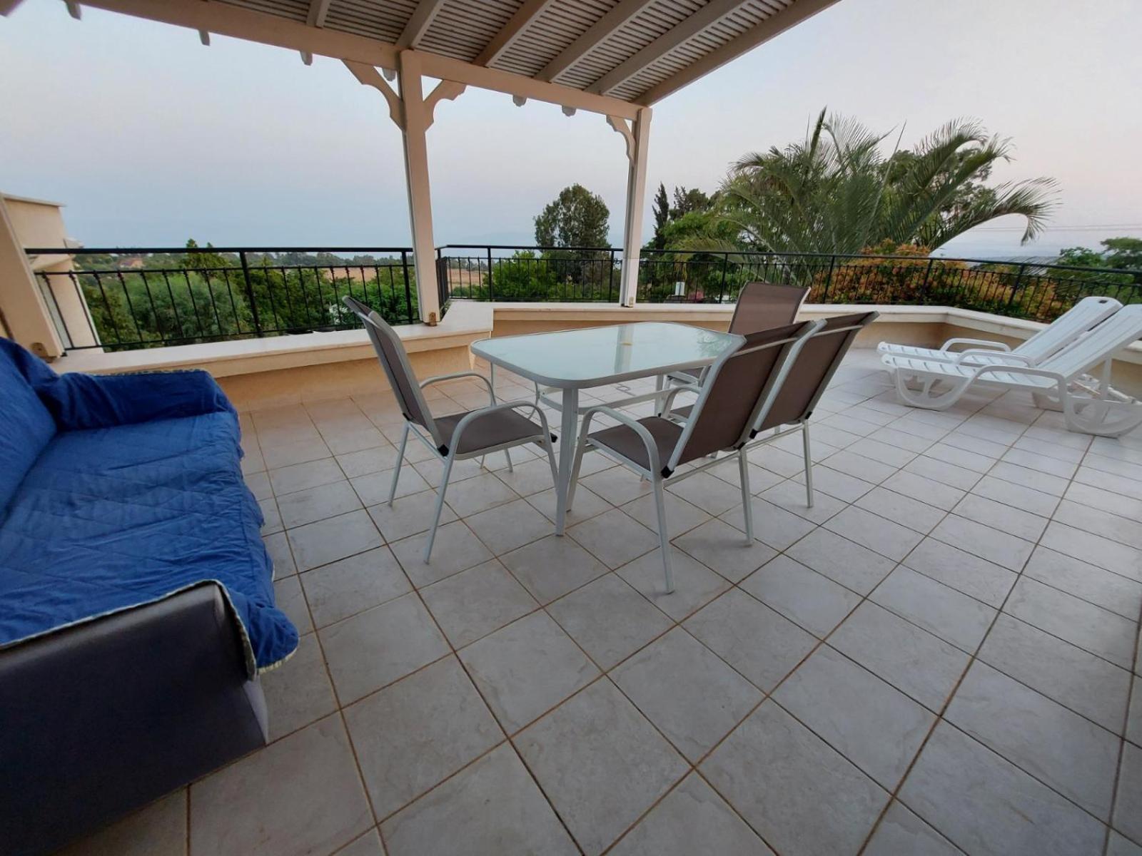 Ferienwohnung למרפסת La Balcona Chorazim Zimmer foto